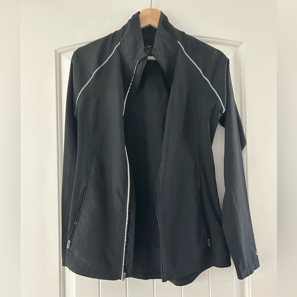Black Champion Duo Dry Workout Jacket